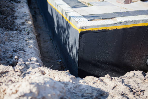 Professional Foundation Crack Repair technician working in Patriot, IN